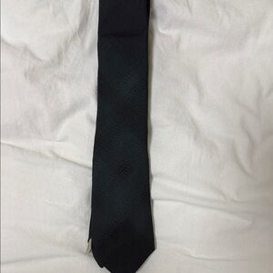 Burberry Black Textured Men's Tie